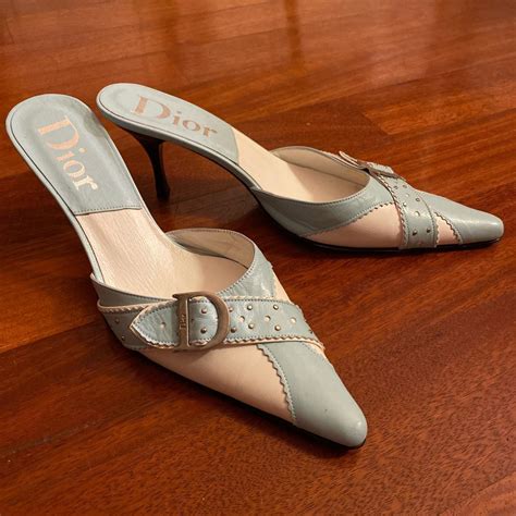 dior vintage mules